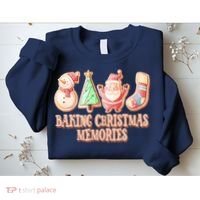 Baking Christmas Memories Cute Holiday Sweatshirt thumb 2