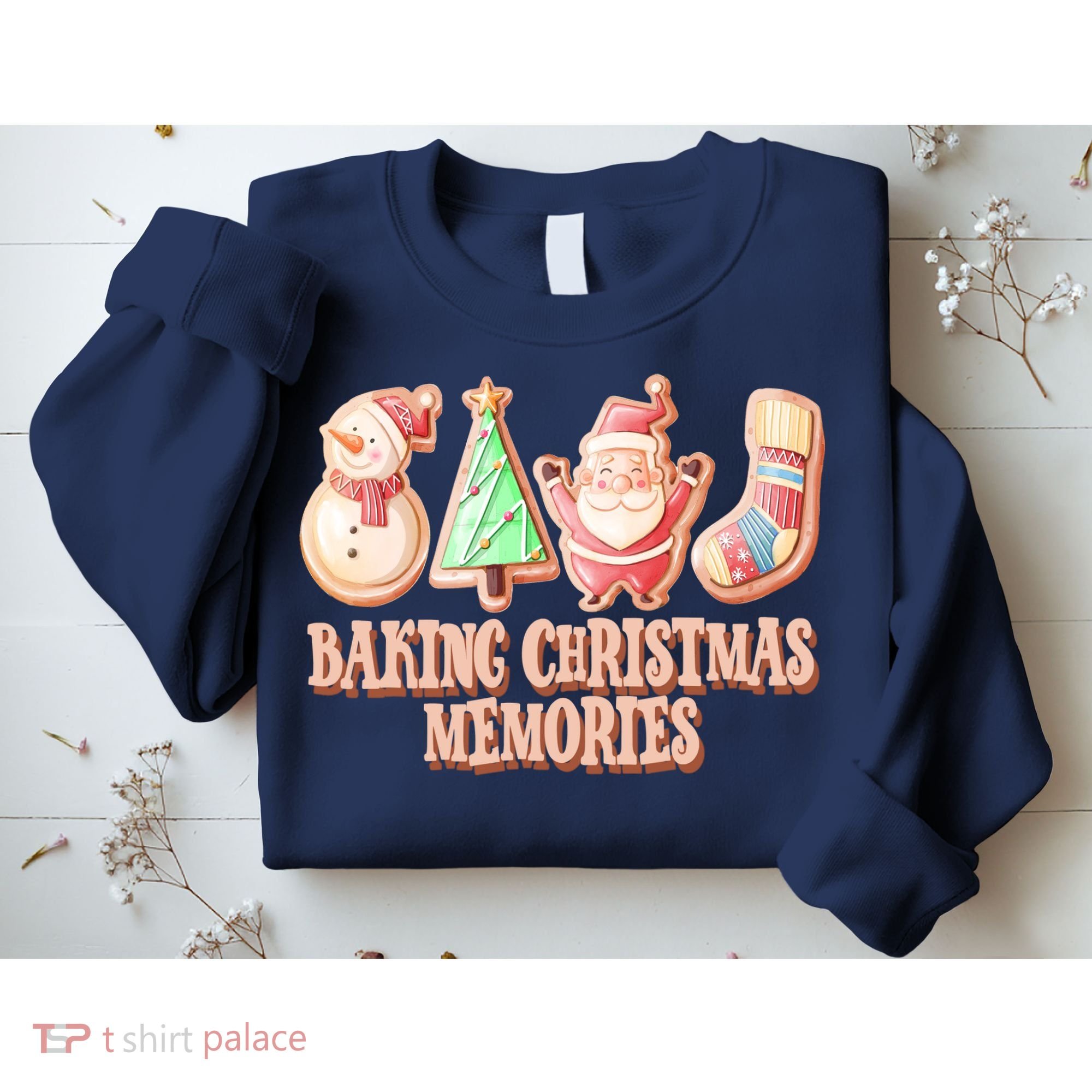 Baking Christmas Memories Cute Holiday Sweatshirt
