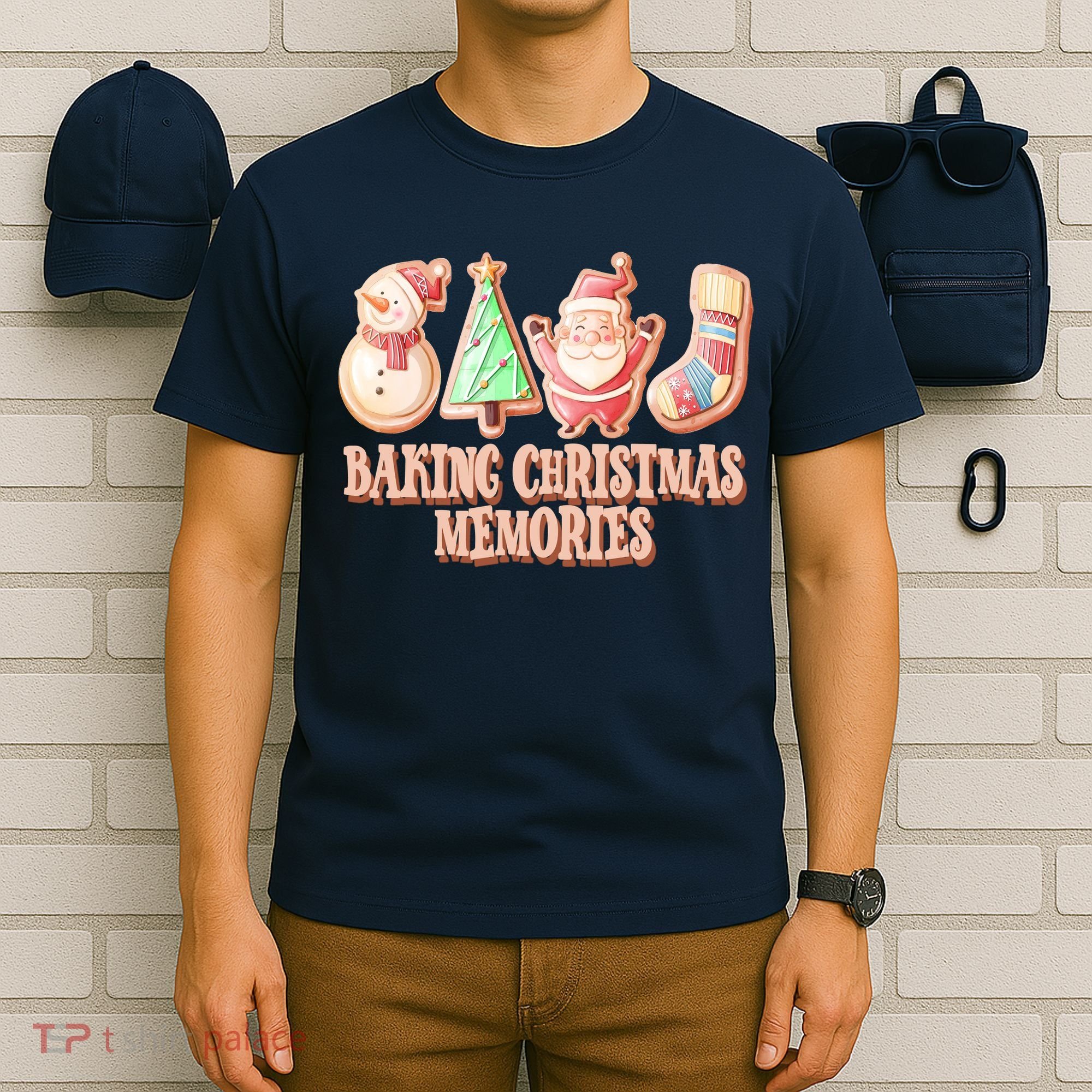 Baking Christmas Memories Cute Holiday T-Shirt