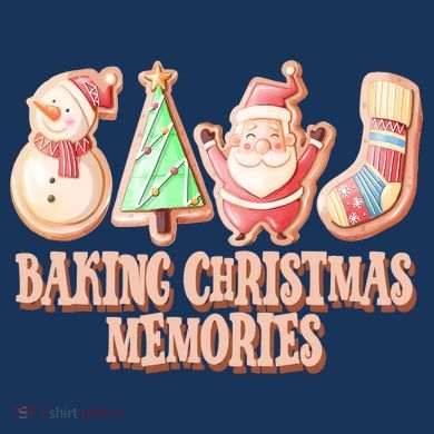Baking Christmas Memories Cute Holiday Coaster