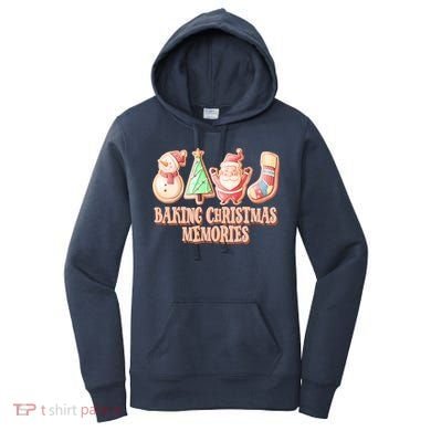 Baking Christmas Memories Cute Holiday Women's Hoodie