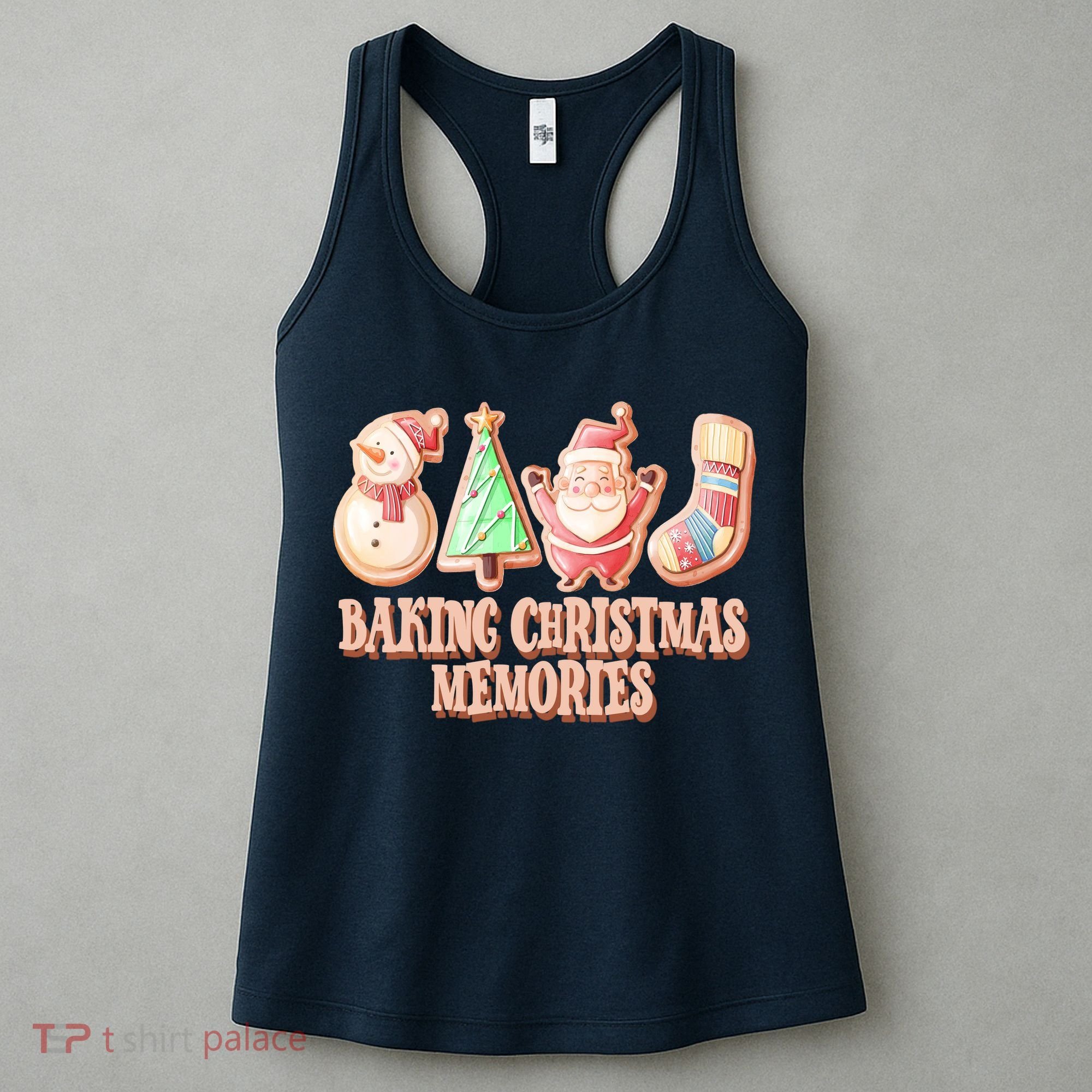 Baking Christmas Memories Cute Holiday Women's Tank Top
