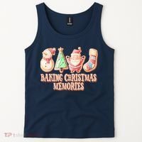 Baking Christmas Memories Cute Holiday Tank Top thumb 2