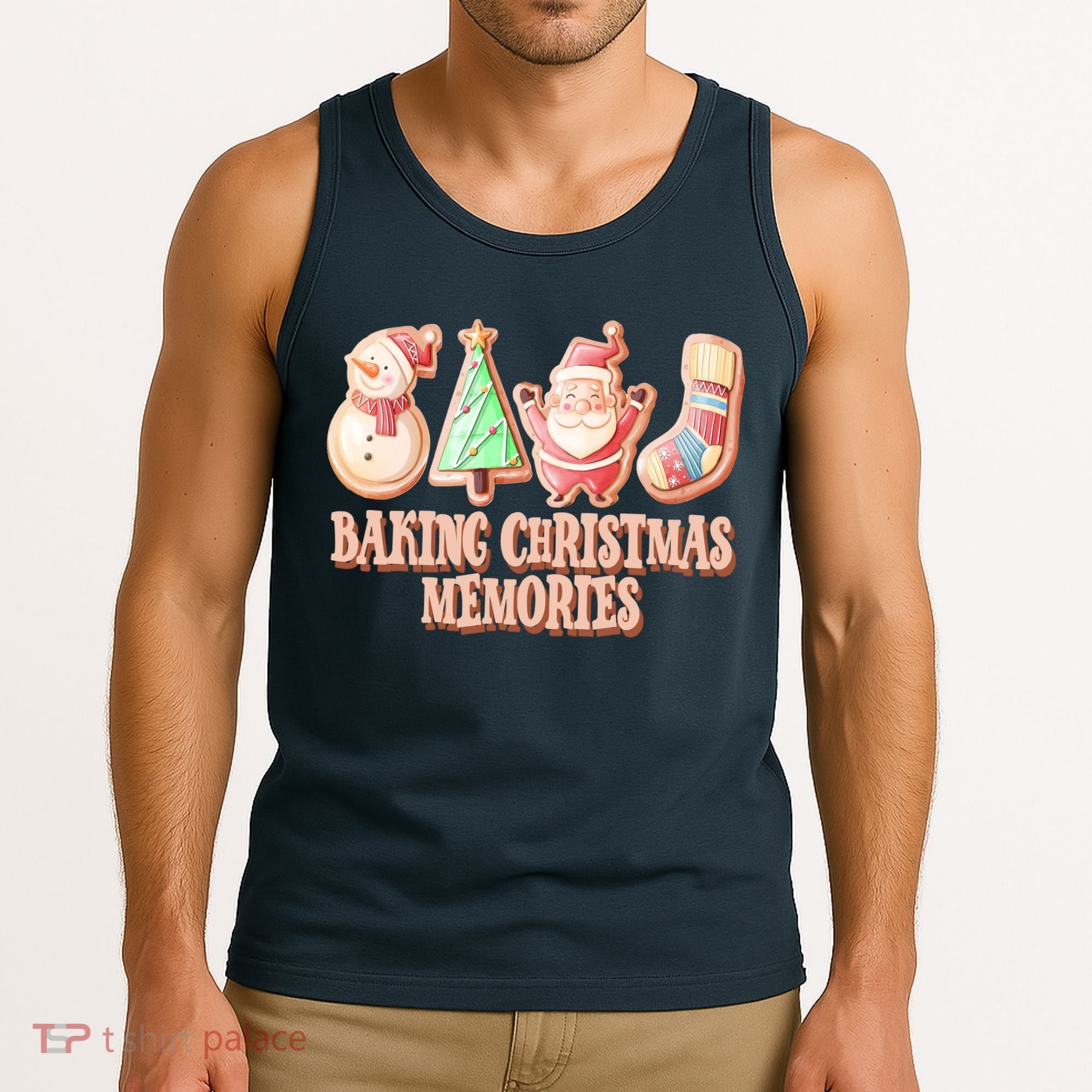 Baking Christmas Memories Cute Holiday Tank Top