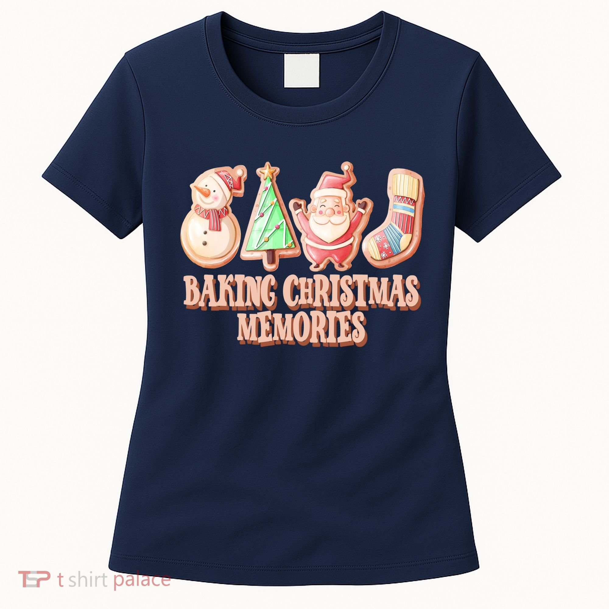 Baking Christmas Memories Cute Holiday Women's T-Shirt