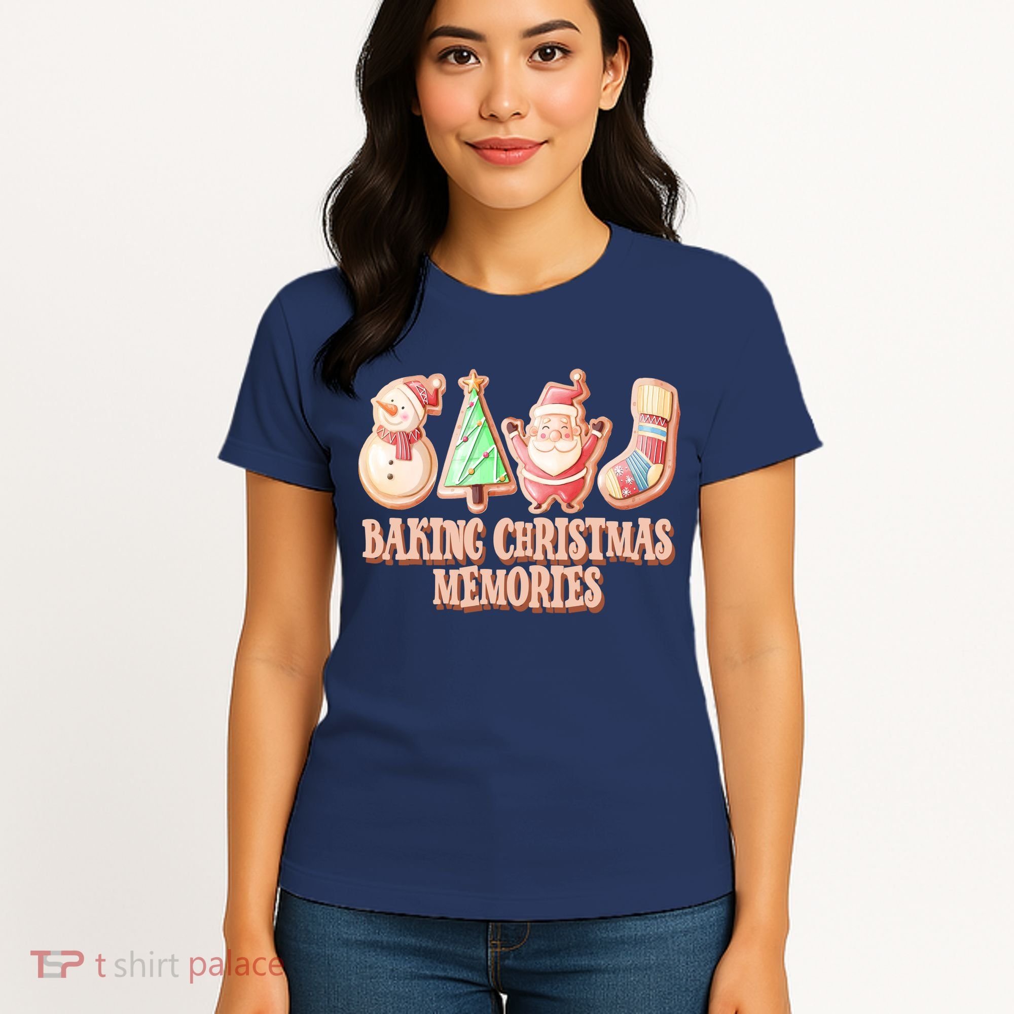 Baking Christmas Memories Cute Holiday Women's T-Shirt