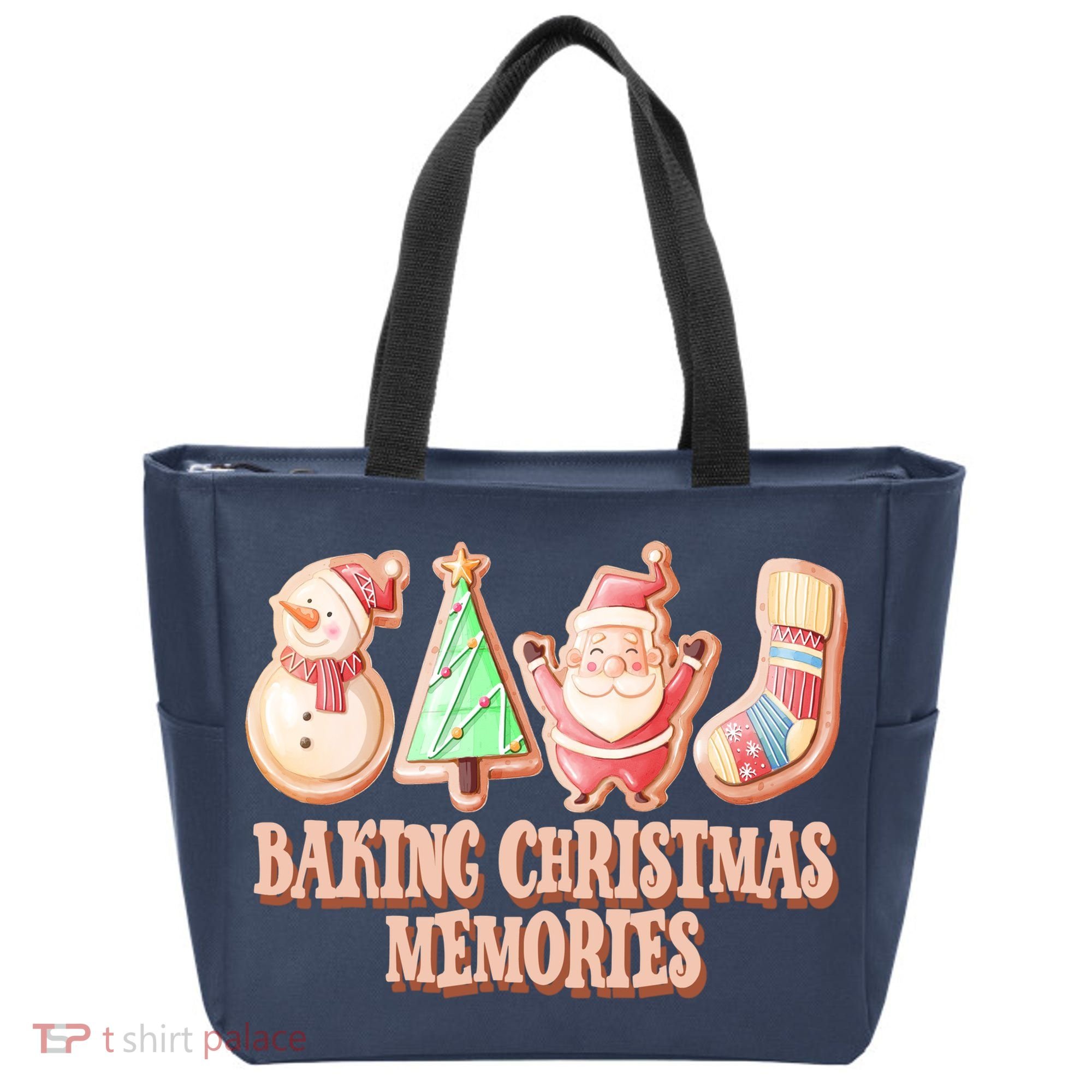 Baking Christmas Memories Cute Holiday Tote Bag