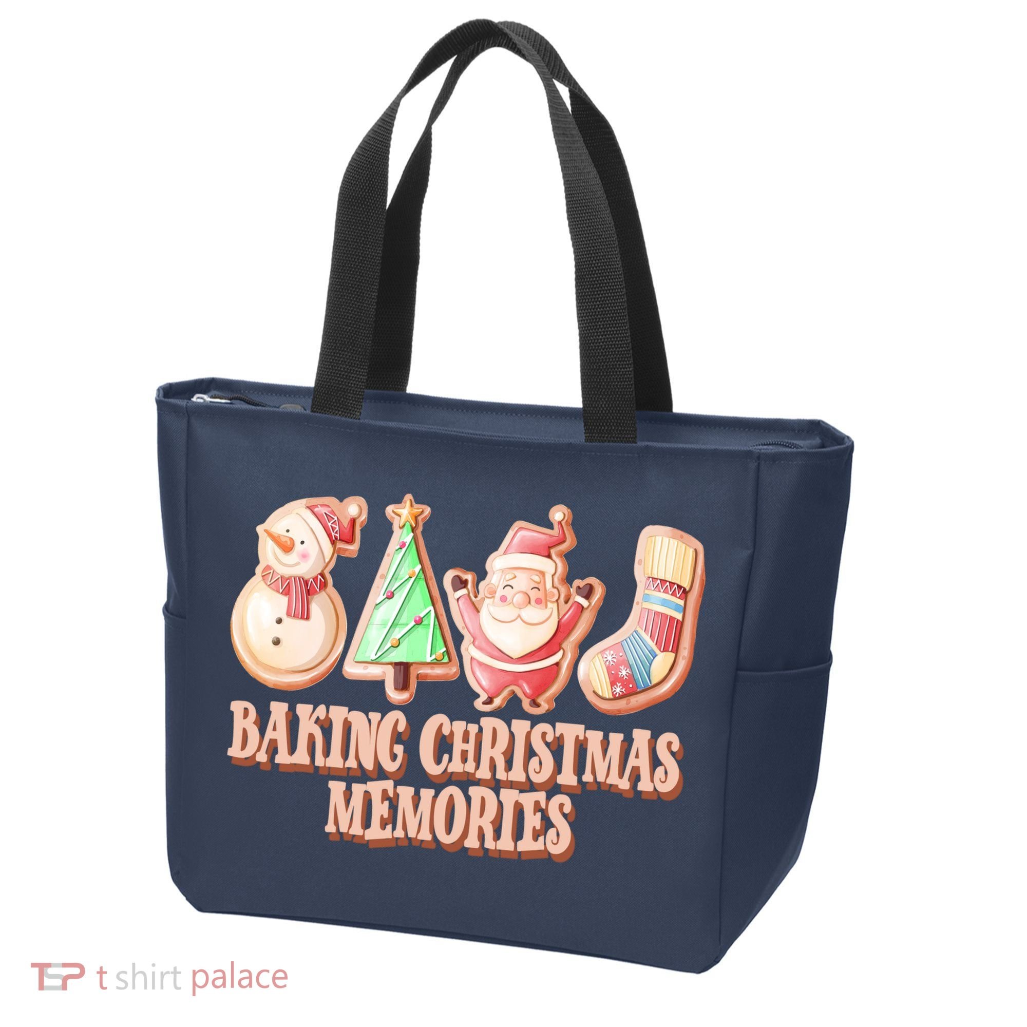 Baking Christmas Memories Cute Holiday Tote Bag