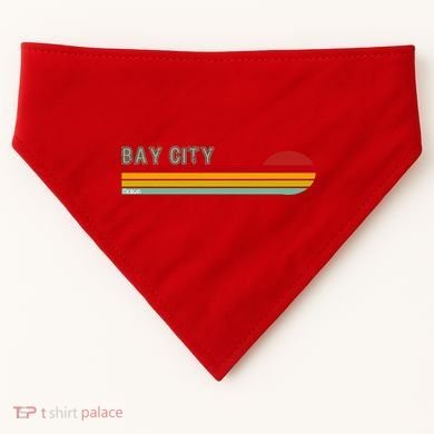 Bay City Michigan USA-Made Doggie Bandana