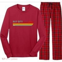 Bay City Michigan Long Sleeve Pajama Set thumb 0