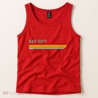 Bay City Michigan Tank Top thumb 2
