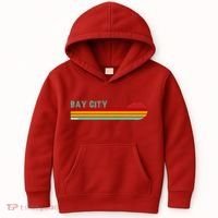Bay City Michigan Kids Hoodie thumb 0