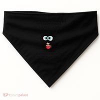 Black Cat My Four Moods I Need Coffee I Need A Nap Coffee USA-Made Doggie Bandana thumb 0