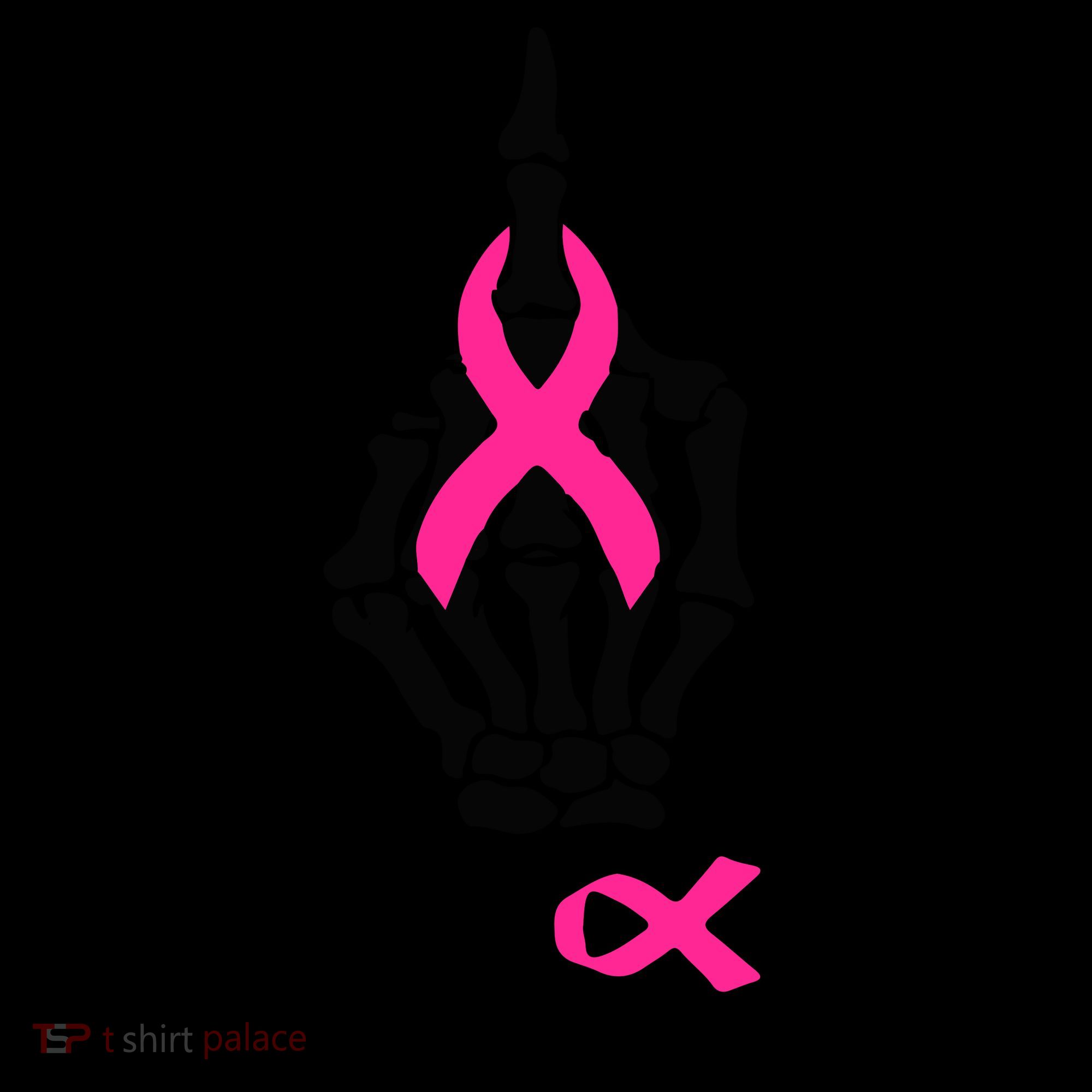 Breast Cancer , Middle Finger Cancer Sweatshirt