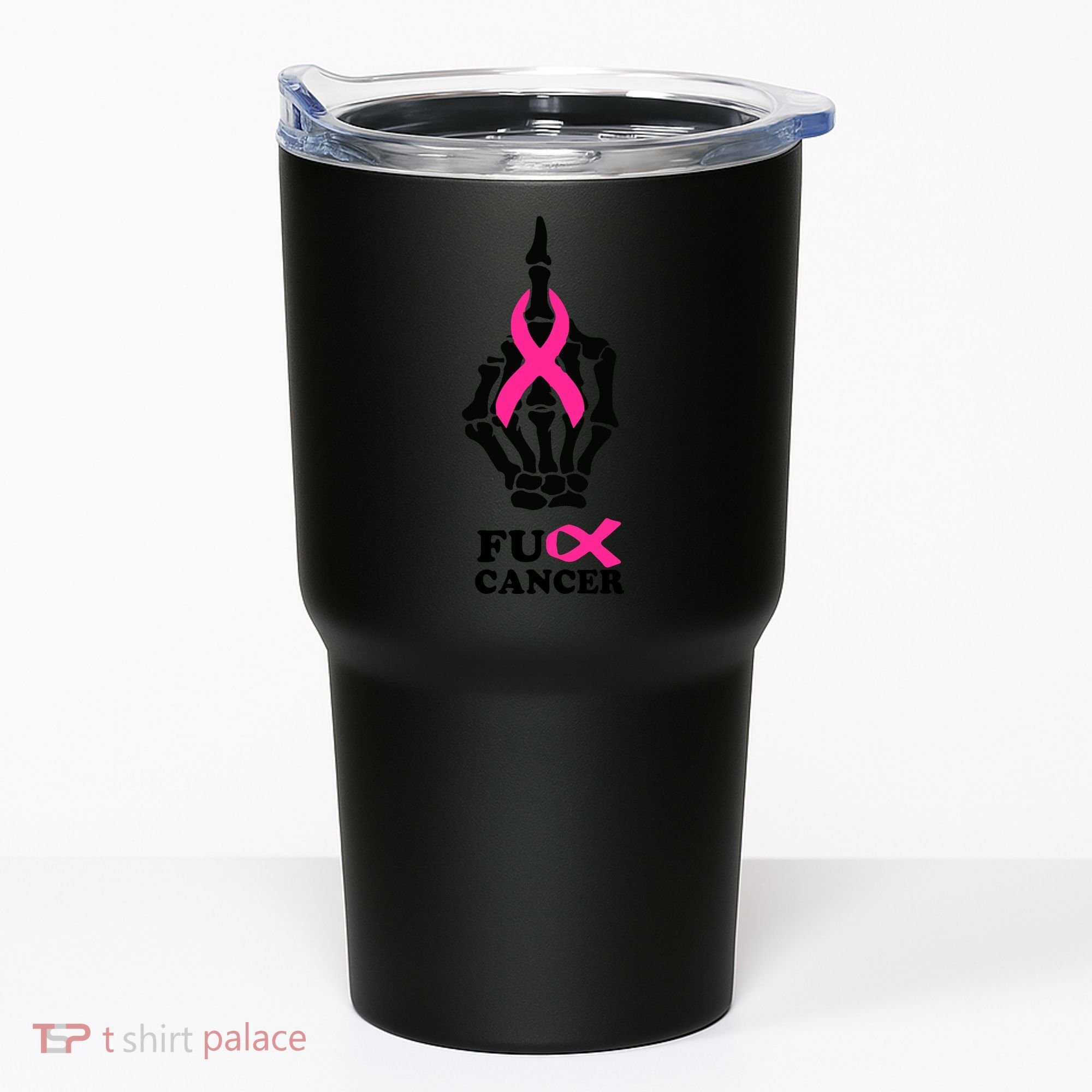 Breast Cancer , Middle Finger Cancer Tumbler