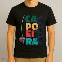 Berimbau Capoeira Music Instrument Brazil T-Shirt thumb 3