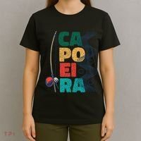 Berimbau Capoeira Music Instrument Brazil T-Shirt thumb 4