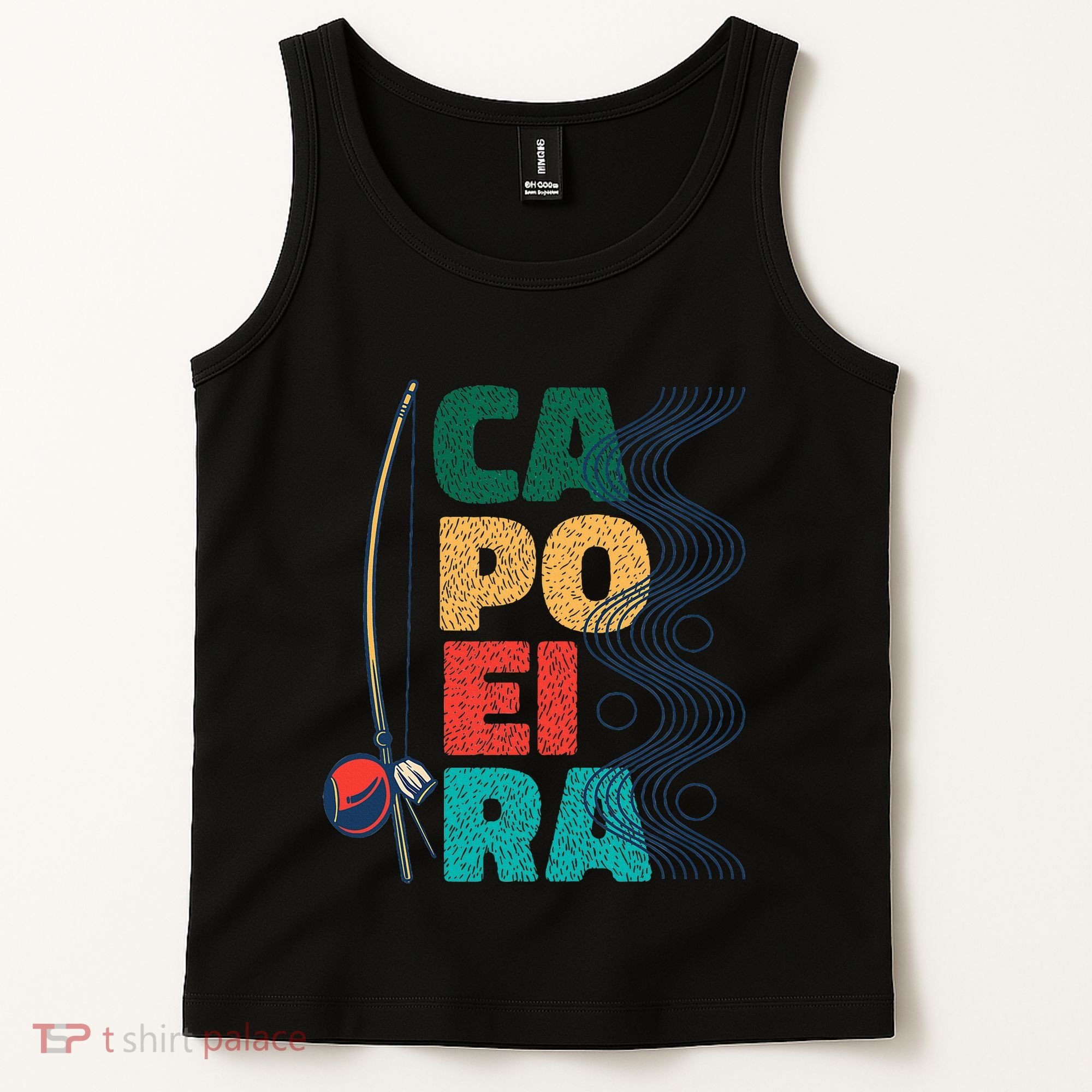 Berimbau Capoeira Music Instrument Brazil Tank Top