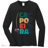 Berimbau Capoeira Music Instrument Brazil Women's Long Sleeve Shirt thumb 0