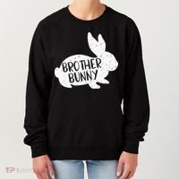 Bunny Cute Matching Family Easter Brother Women's Sweatshirt thumb 0