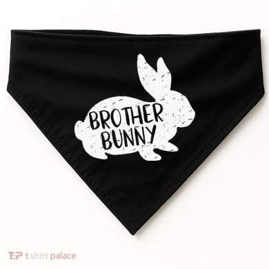Bunny Cute Matching Family Easter Brother USA-Made Doggie Bandana