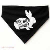 Bunny Cute Matching Family Easter Brother USA-Made Doggie Bandana thumb 0