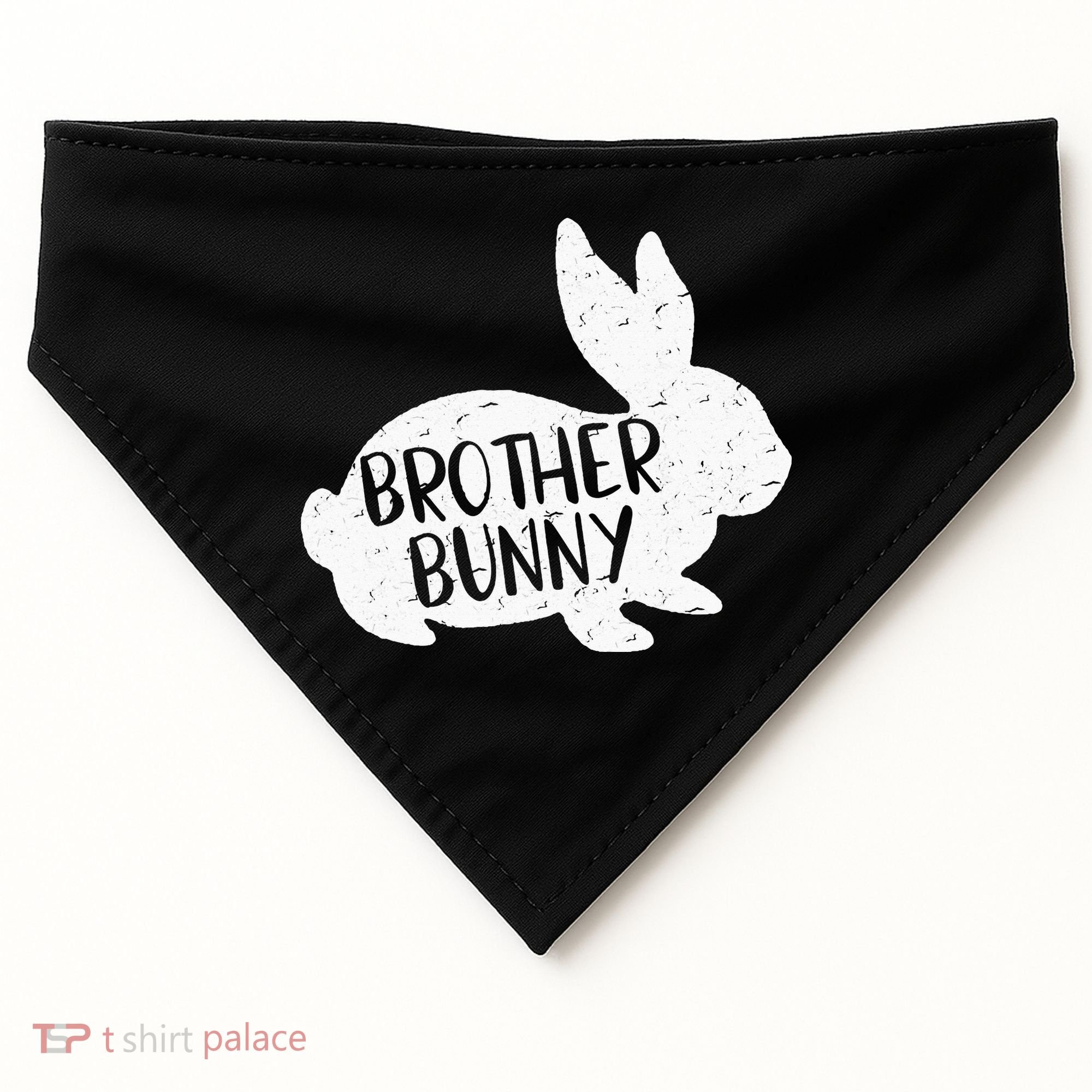 Bunny Cute Matching Family Easter Brother USA-Made Doggie Bandana