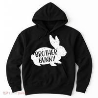 Bunny Cute Matching Family Easter Brother Hoodie thumb 0