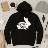 Bunny Cute Matching Family Easter Brother Hoodie thumb 3