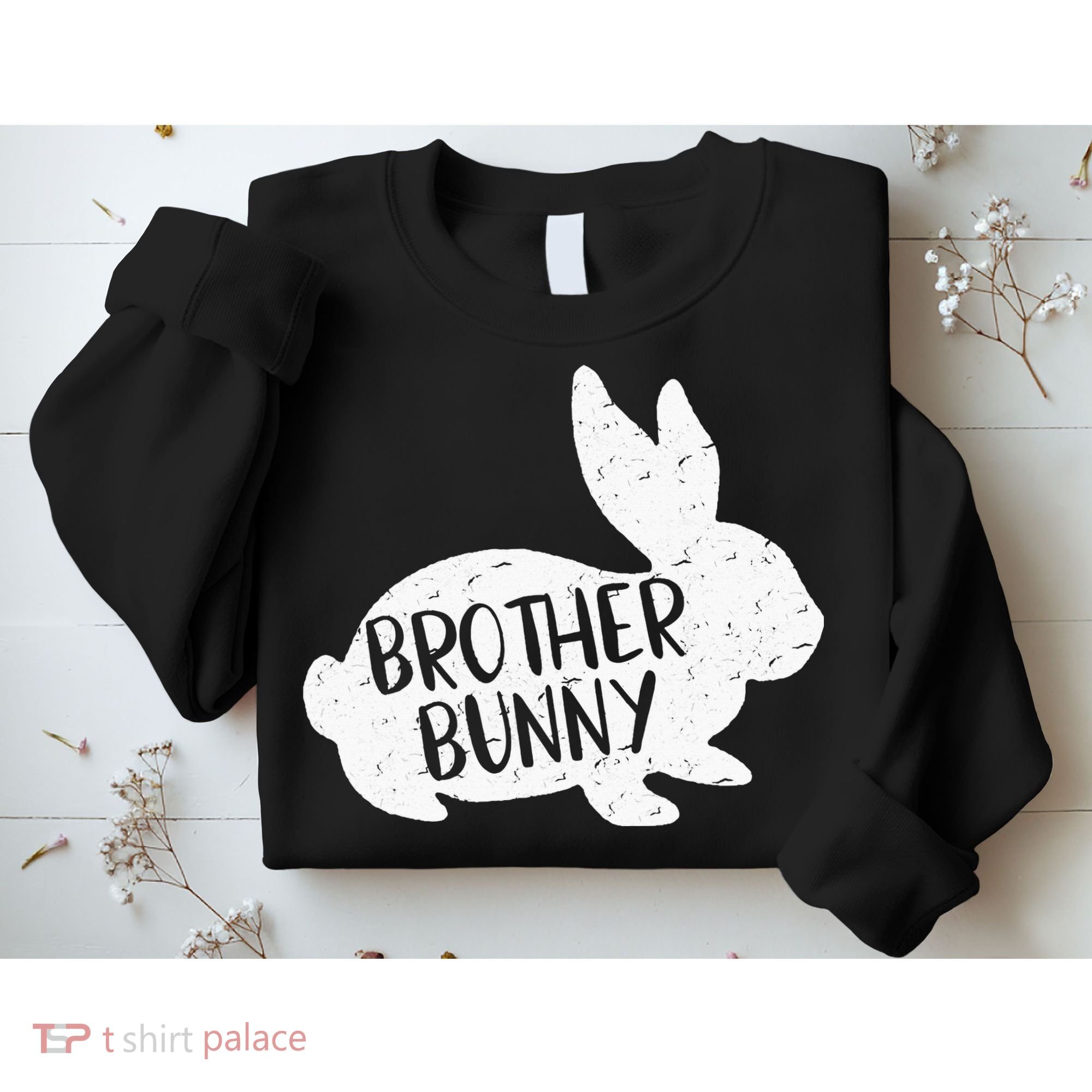 Bunny Cute Matching Family Easter Brother Sweatshirt