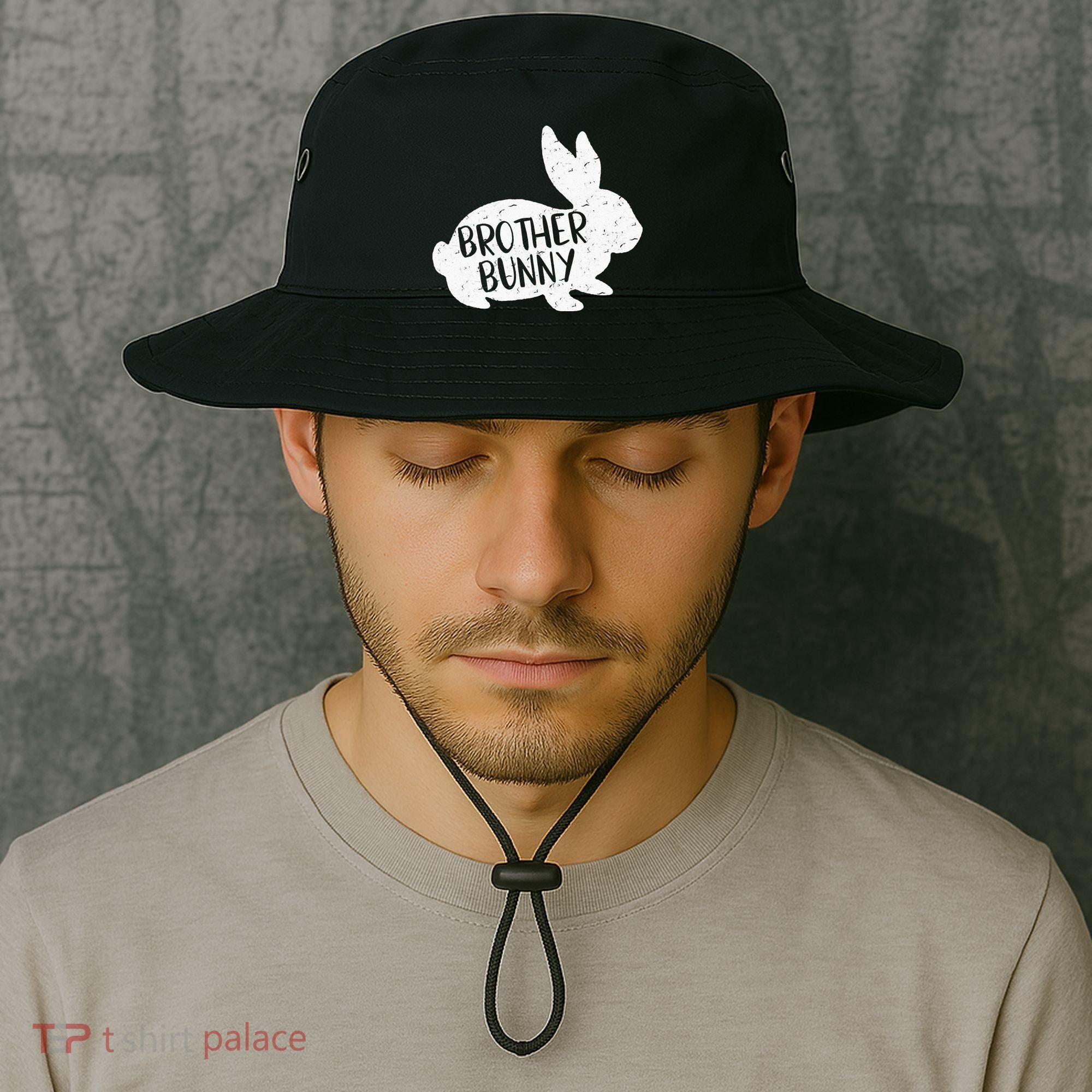 Bunny Cute Matching Family Easter Brother Bucket Hat