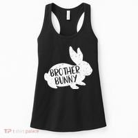 Bunny Cute Matching Family Easter Brother Women's Tank Top thumb 0