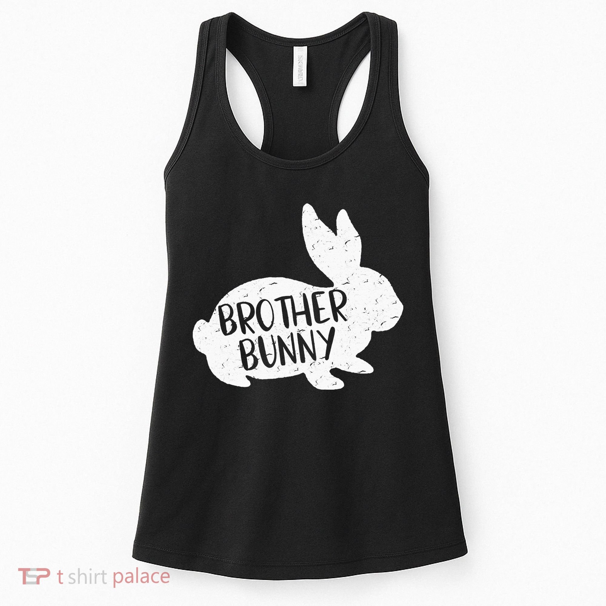 Bunny Cute Matching Family Easter Brother Women's Tank Top