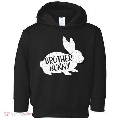 Bunny Cute Matching Family Easter Brother Toddler Hoodie
