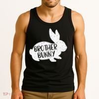 Bunny Cute Matching Family Easter Brother Tank Top thumb 3