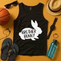 Bunny Cute Matching Family Easter Brother Tank Top thumb 4