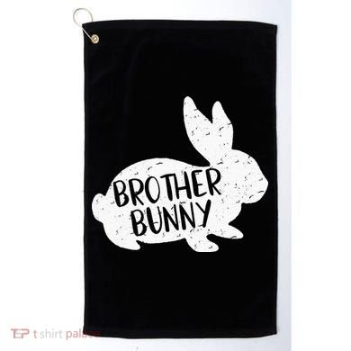 Bunny Cute Matching Family Easter Brother Golf Towel