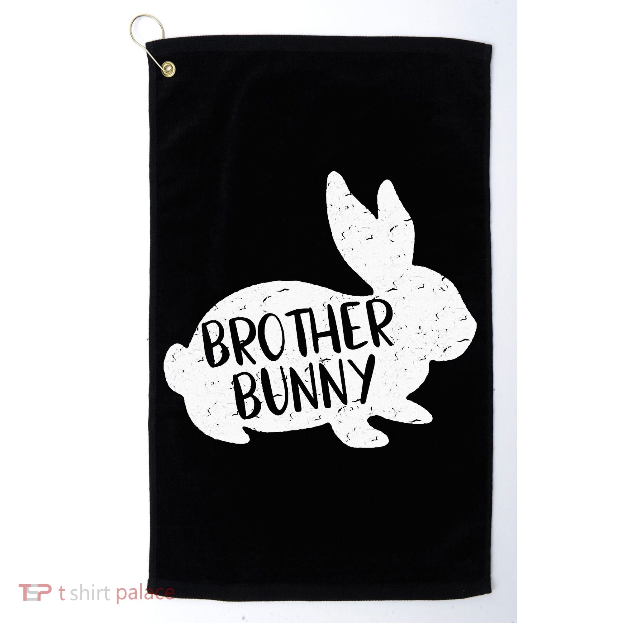 Bunny Cute Matching Family Easter Brother Golf Towel