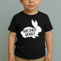 Bunny Cute Matching Family Easter Brother Toddler T-Shirt thumb 2