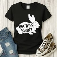 Bunny Cute Matching Family Easter Brother Women's T-Shirt thumb 3