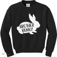 Bunny Cute Matching Family Easter Brother Kids Sweatshirt thumb 0