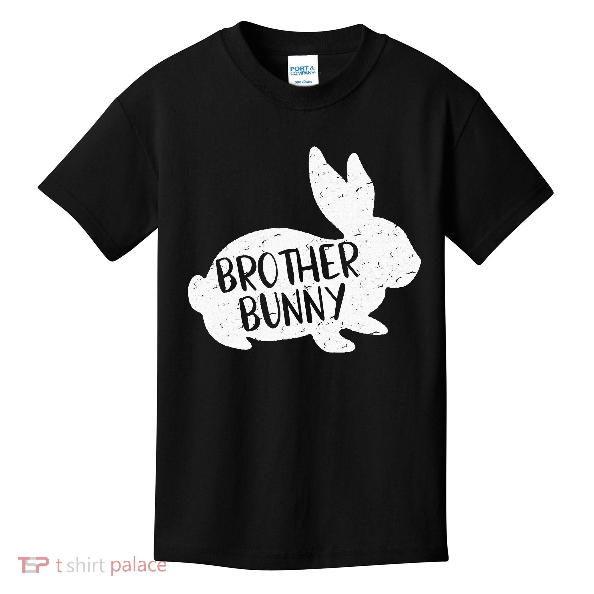 Bunny Cute Matching Family Easter Brother Kids T-Shirt
