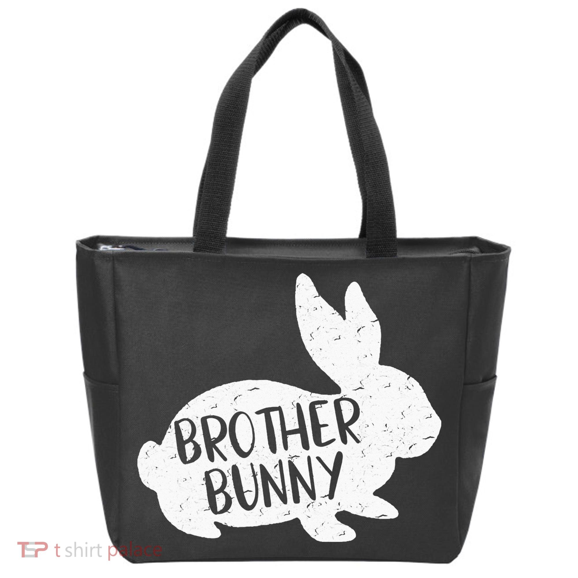 Bunny Cute Matching Family Easter Brother Tote Bag