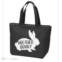 Bunny Cute Matching Family Easter Brother Tote Bag thumb 3