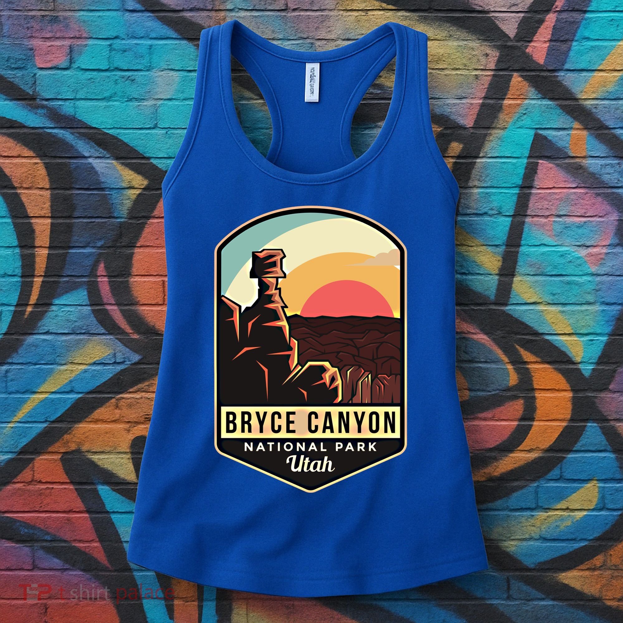 Bryce Canyon National Park Hiking Utah Tourist Souvenirs Gift Women's Tank Top