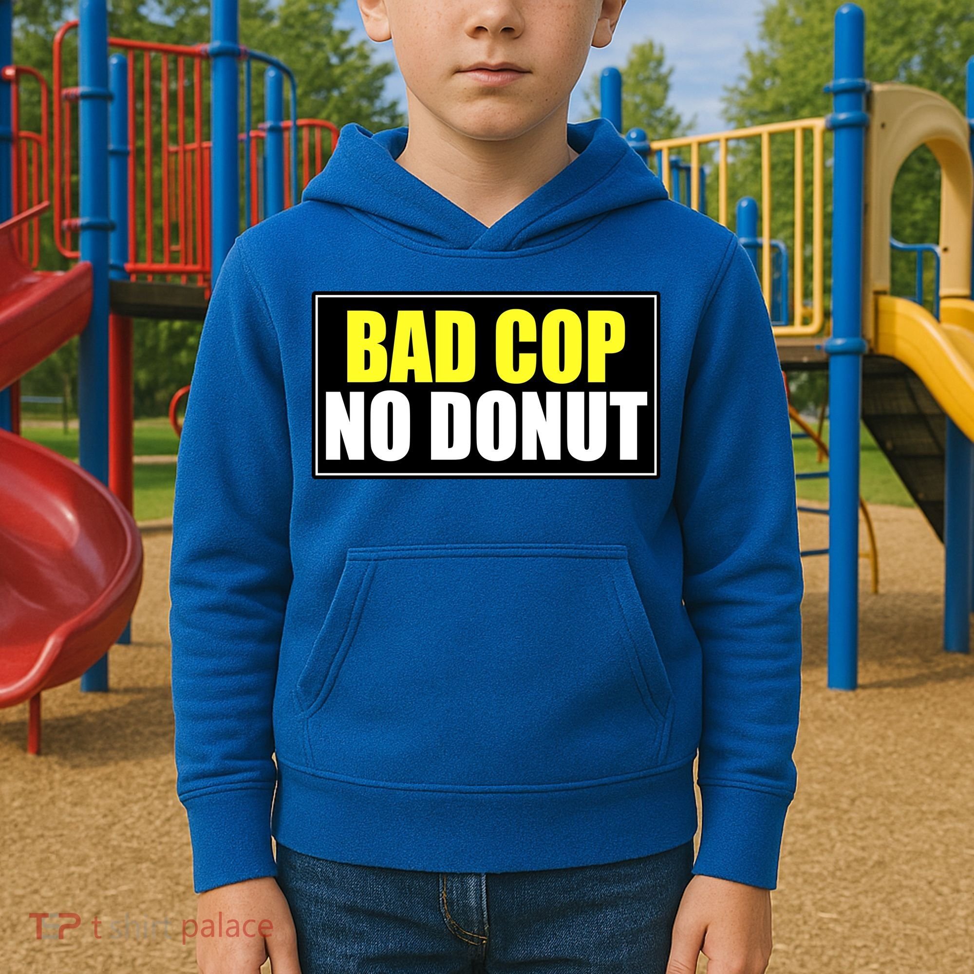 Bad Cop No Donut Kids Hoodie