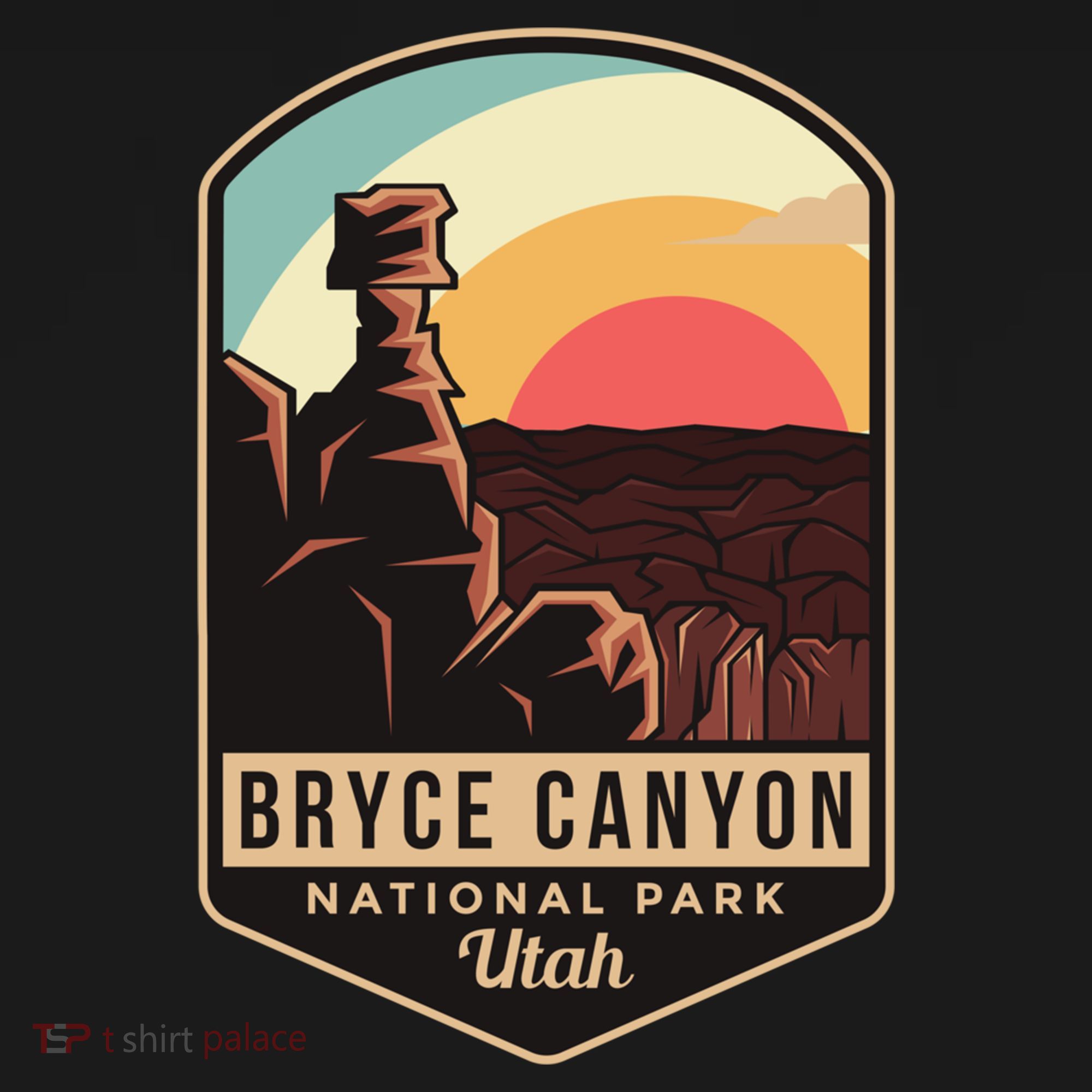 Bryce Canyon National Park Hiking Utah Tourist Souvenirs Cool Gift Long Sleeve Shirt