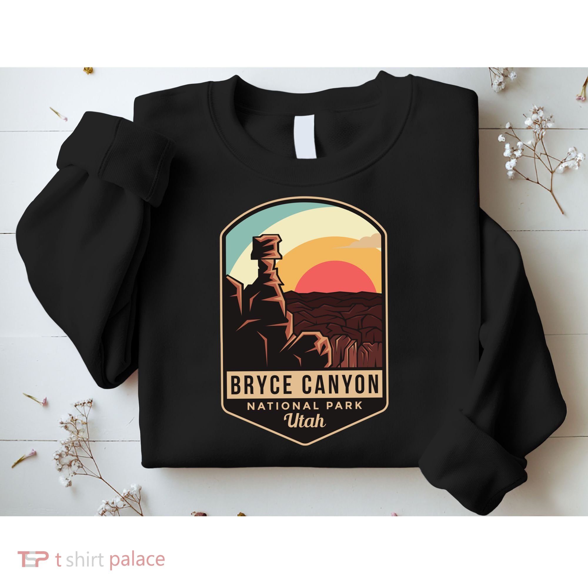 Bryce Canyon National Park Hiking Utah Tourist Souvenirs Cool Gift Sweatshirt