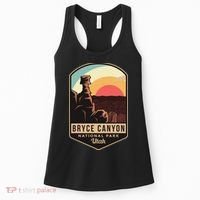 Bryce Canyon National Park Hiking Utah Tourist Souvenirs Cool Gift Women's Tank Top thumb 0