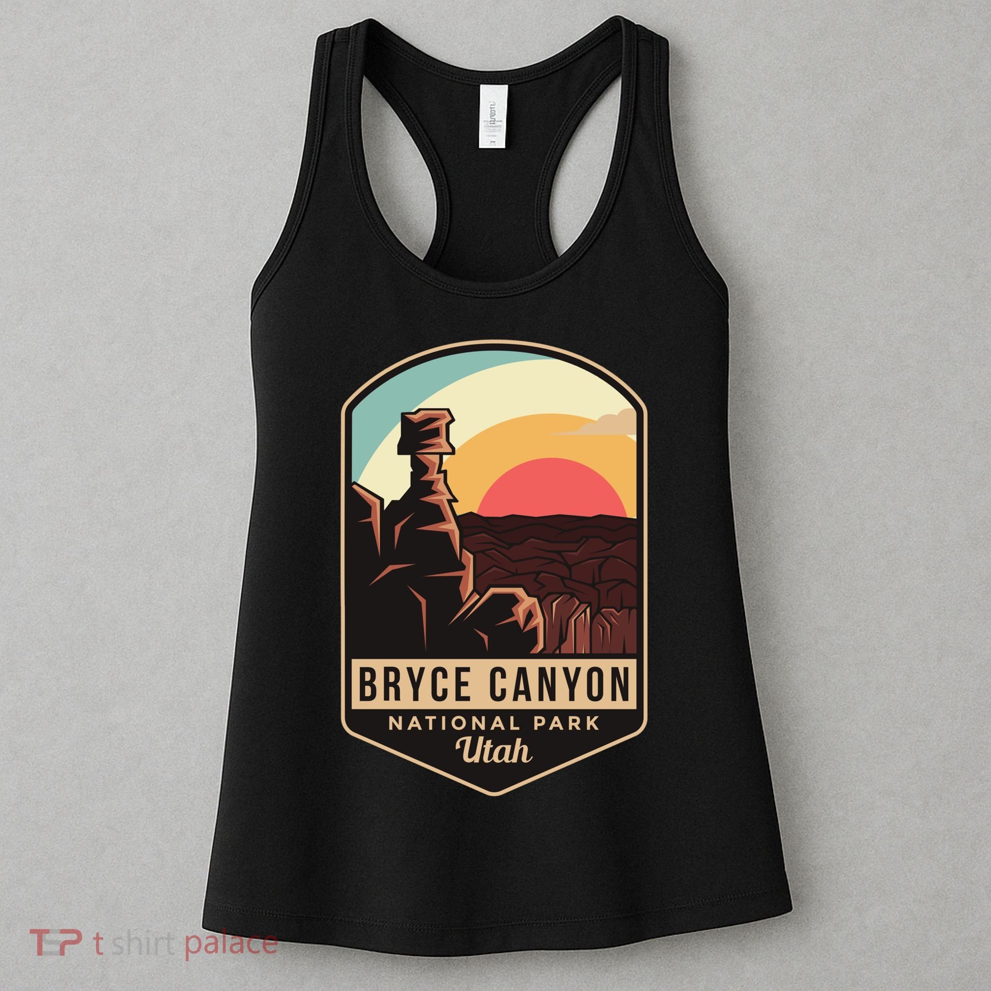 Bryce Canyon National Park Hiking Utah Tourist Souvenirs Cool Gift Women's Tank Top